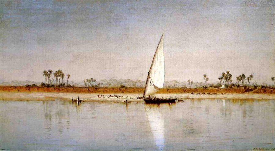 Sanford Robinson Gifford On the Nile
